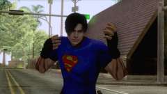 Leon Superman Cloth Skin für GTA San Andreas