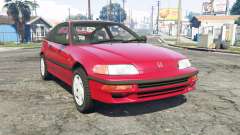 Honda CR-X (EF) 1991 pour GTA 5