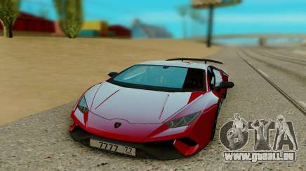 Lamborghini Huracan red für GTA San Andreas