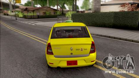 Renault Logan Taxi pour GTA San Andreas