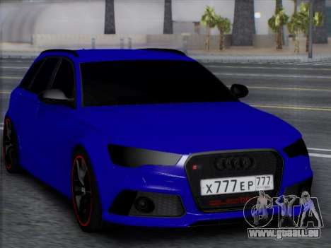 Audi RS6 für GTA San Andreas