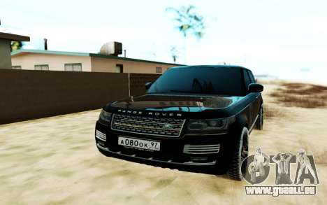 Land Rover Range Rover SVA für GTA San Andreas