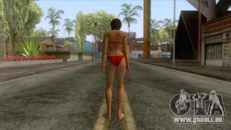 Sexy Beach Girl Skin 6 für GTA San Andreas