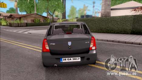 Dacia Logan Prestige 1.6 16v pour GTA San Andreas