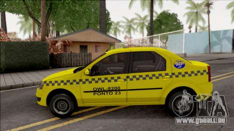 Renault Logan Taxi pour GTA San Andreas