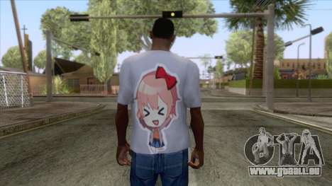 Doki Doki Sayori T-Shirt für GTA San Andreas