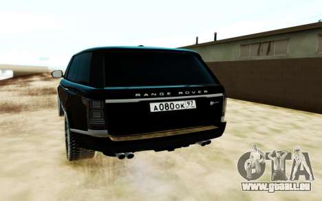 Land Rover Range Rover SVA für GTA San Andreas