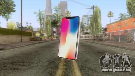 iPhone X White pour GTA San Andreas