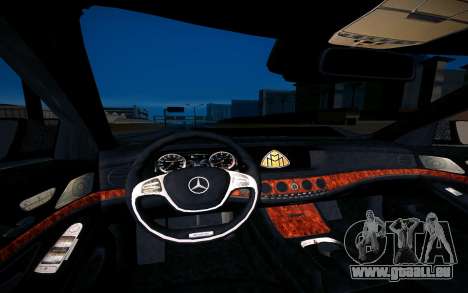 Mercedes-Benz S600 X222 für GTA San Andreas