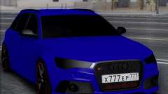 Audi RS6 turquoise pour GTA San Andreas