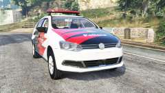 Volkswagen Voyage brazilian police [replace] pour GTA 5