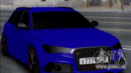 Audi RS6 türkis für GTA San Andreas