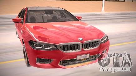 BMW M5 F90 rouge pour GTA San Andreas