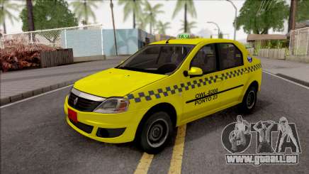 Renault Logan Taxi für GTA San Andreas