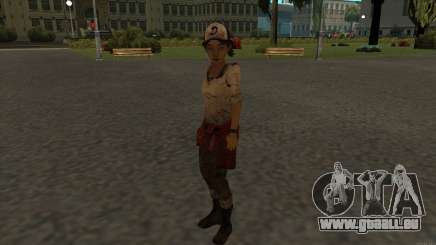 Clementine from The Walking Dead - season 3 für GTA San Andreas