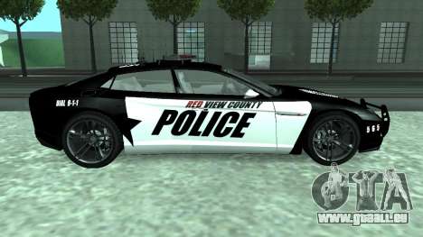 Lamborghini Estoque Concept NFS Police Custom pour GTA San Andreas