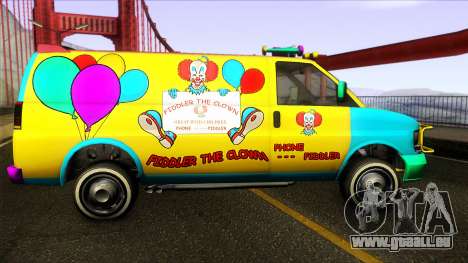 GTA V Vapid Clown Van für GTA San Andreas