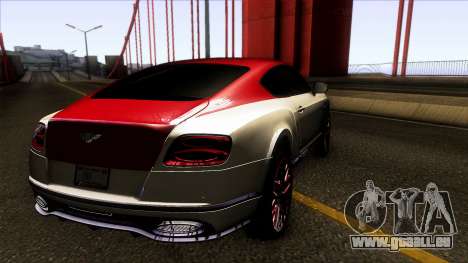 Bentley Continental SS 17 für GTA San Andreas