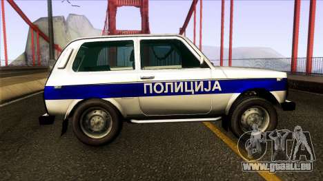Lada Niva 4X4 Policija Republika Srpska für GTA San Andreas