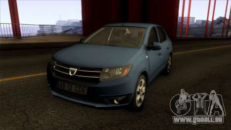 Dacia Logan 2013 für GTA San Andreas