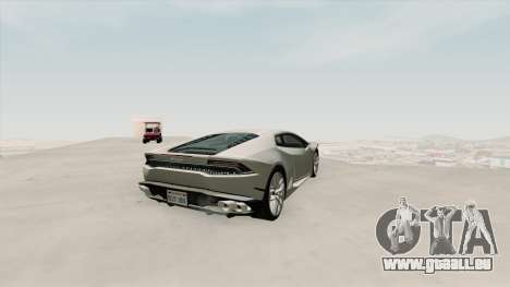 Lamborghini Huracan SA Plate pour GTA San Andreas