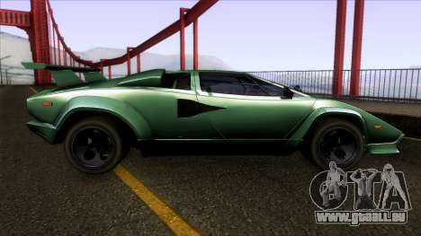 Lamborghini Countach Extra Wide Wheels pour GTA San Andreas