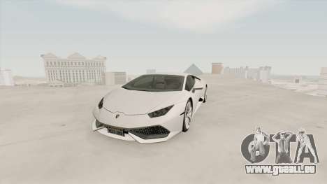 Lamborghini Huracan SA Plate pour GTA San Andreas