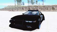 Nissan Silvia S13 noir pour GTA San Andreas
