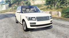 Land Rover Range Rover Vogue 2013 v1.3 [replace] pour GTA 5