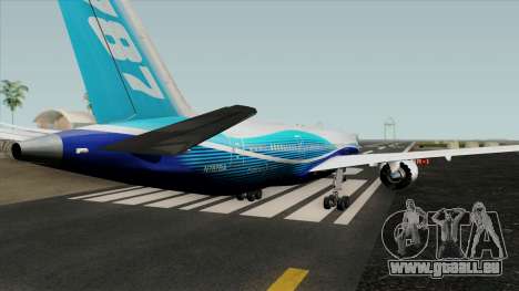 Boeing 787-8 Boeing House Colors pour GTA San Andreas