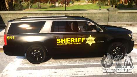 2015 Suburban Target Zero Units Police pour GTA 4