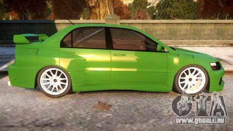 Mitsubishi Lancer Evolution VIII MR NFS Edition für GTA 4