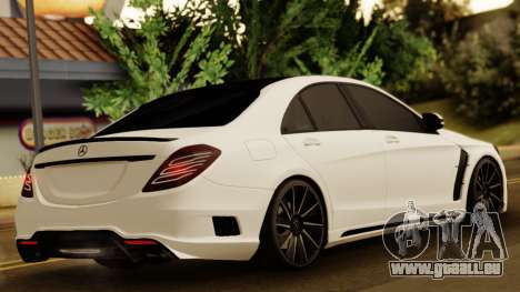 Mercedes-Benz S63 WALD Black Bison pour GTA San Andreas