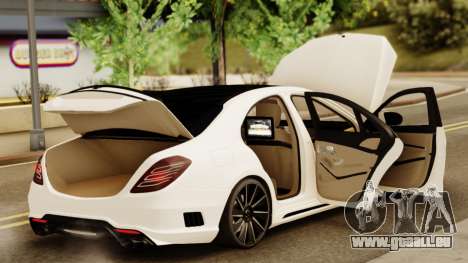 Mercedes-Benz S63 WALD Black Bison pour GTA San Andreas