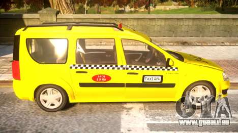 Dacia Logan MCV Taxi pour GTA 4