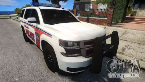 Chevy Tahoe police pour GTA 4