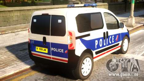 Peugeot Bipper Police pour GTA 4