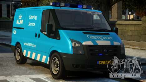 Ford Transit Catering Service KLM pour GTA 4