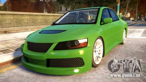 Mitsubishi Lancer Evolution VIII MR NFS Edition für GTA 4