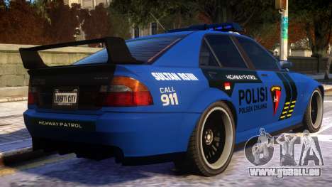 All New Karin Sultan Indonesia Police für GTA 4