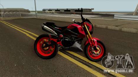 Honda MSX Modified red pour GTA San Andreas