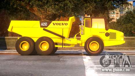 Volvo A25D Articulated Dumper v3.0 für GTA 4