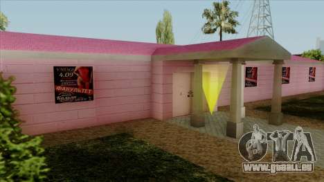 Nouveau club de strip dans les Os Comté pour GTA San Andreas