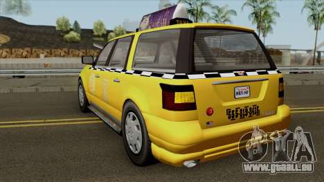 GTA V Vapid Taxi pour GTA San Andreas