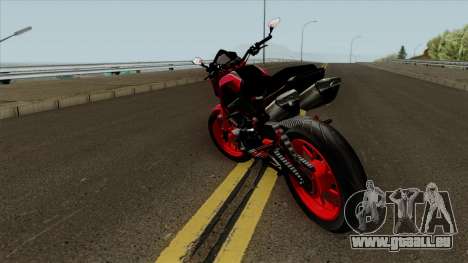 Honda MSX Modified red für GTA San Andreas