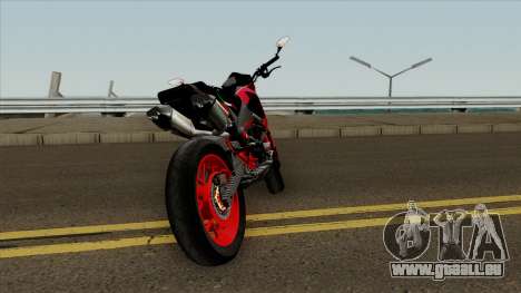 Honda MSX Modified red für GTA San Andreas