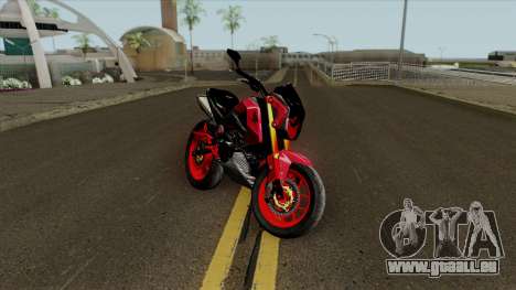 Honda MSX Modified red für GTA San Andreas