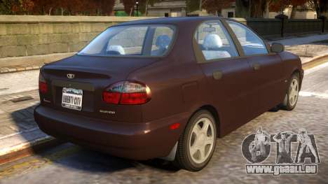 Daewoo Lanos Sedan SX US 1999 für GTA 4