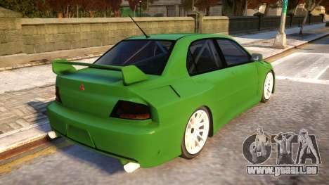 Mitsubishi Lancer Evolution VIII MR NFS Edition für GTA 4