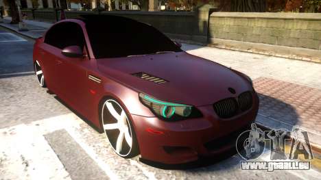 BMW E60 Realistic Vossen Wheel pour GTA 4